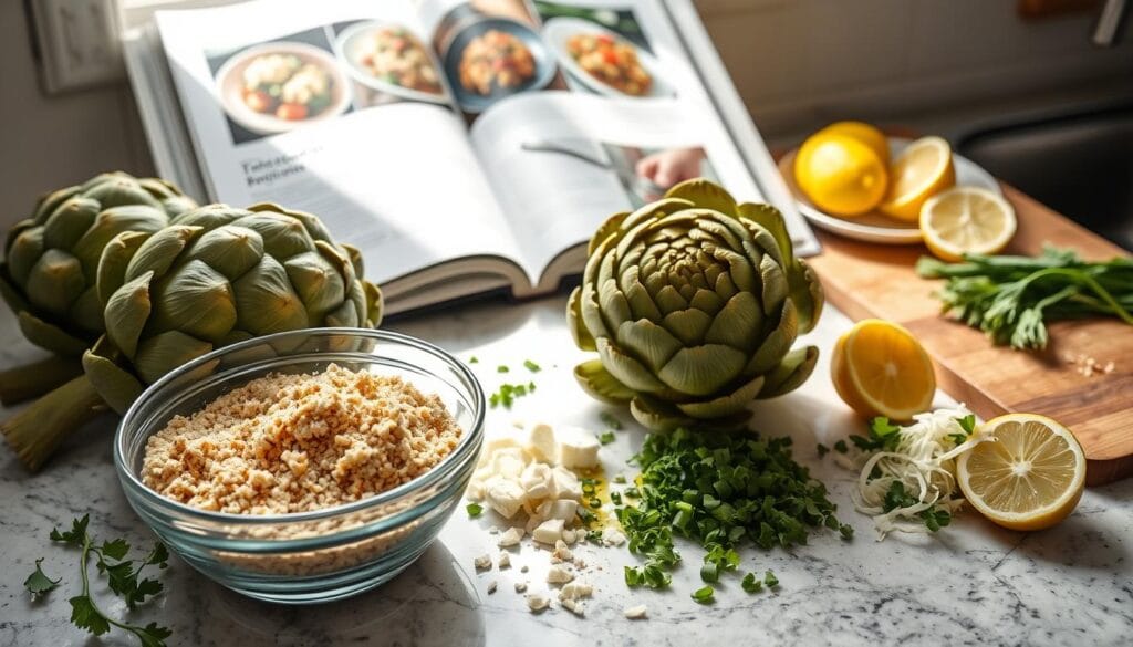 Stuffed Artichoke Recipe Preparation