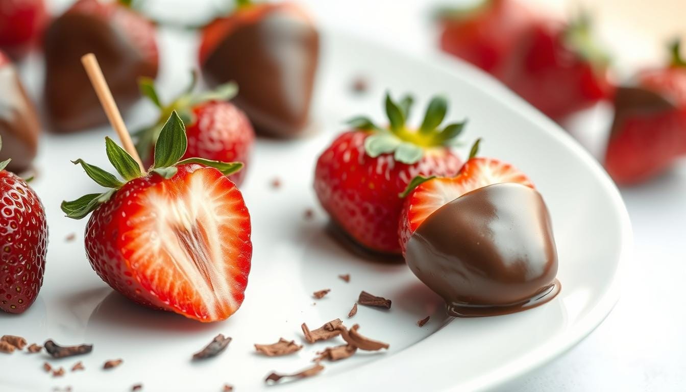 carob covered strawberries recipe