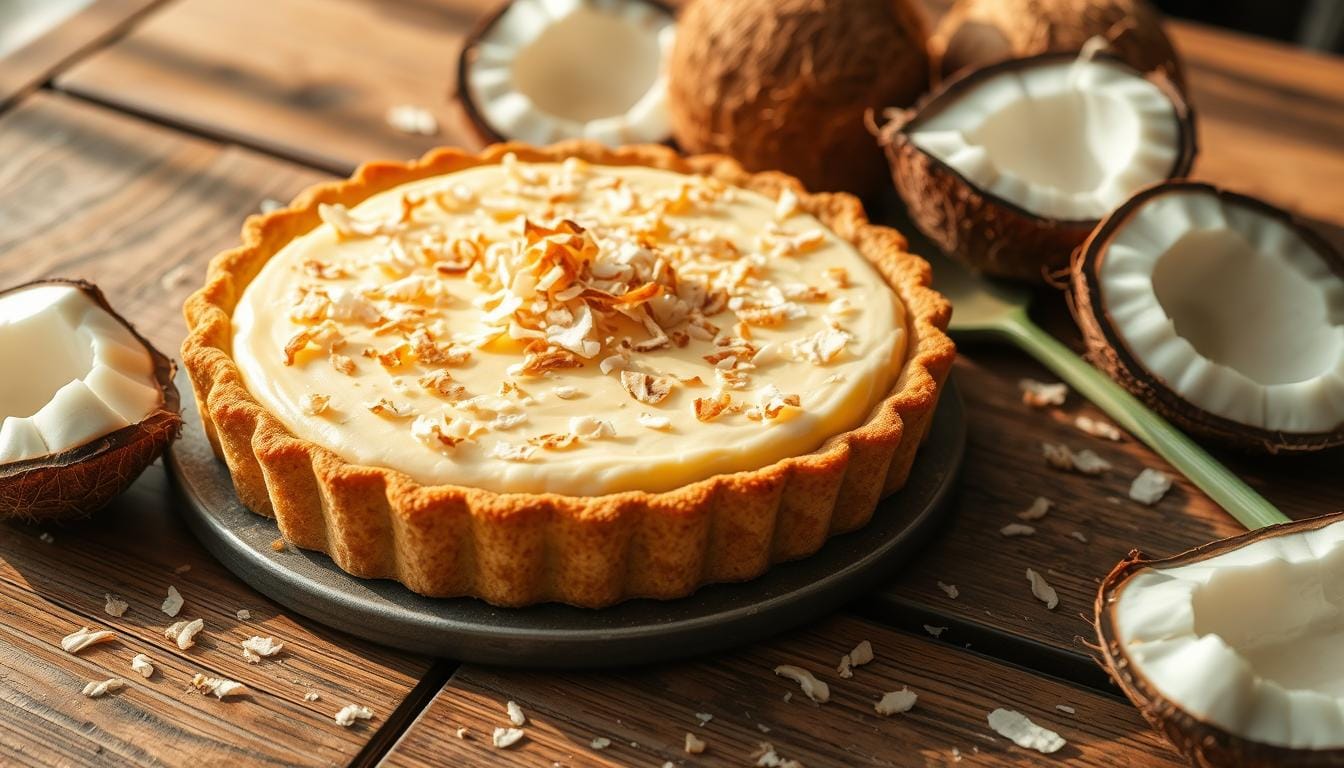 coconut custard pie recipe​