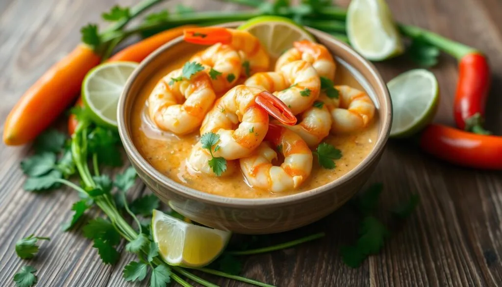 creamy shrimp