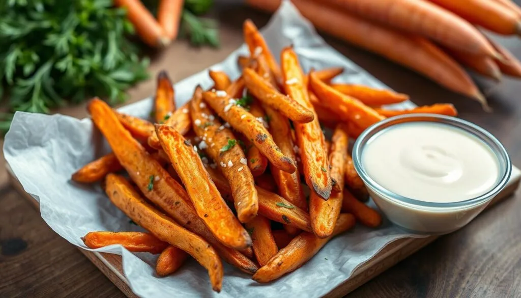 crispy carrot fries