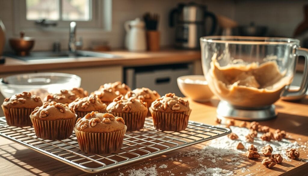 muffin baking