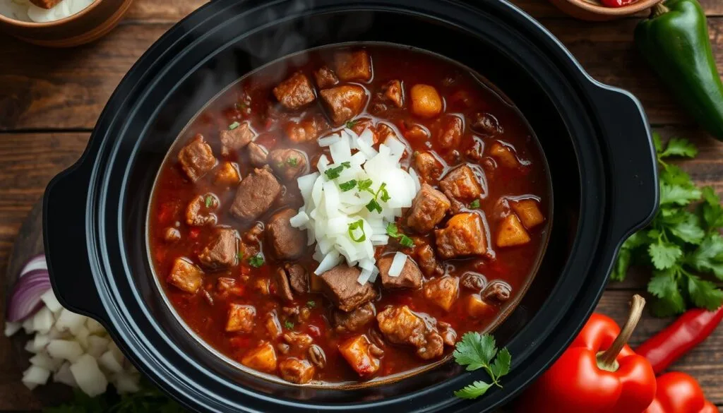 slow cooker chili