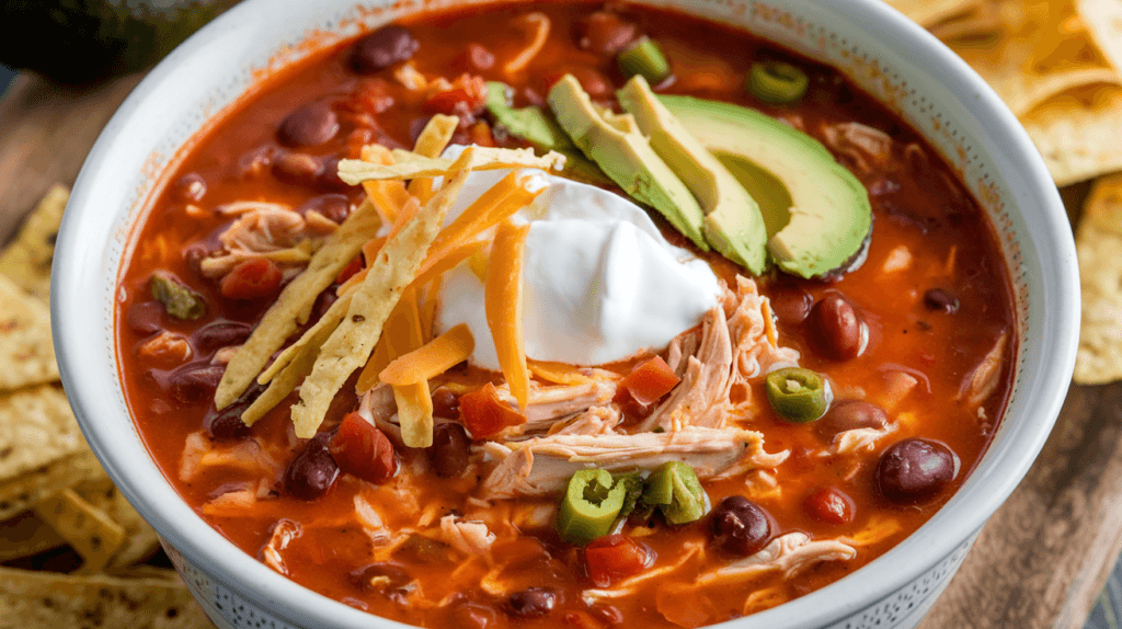 Chicken Enchilada Soup