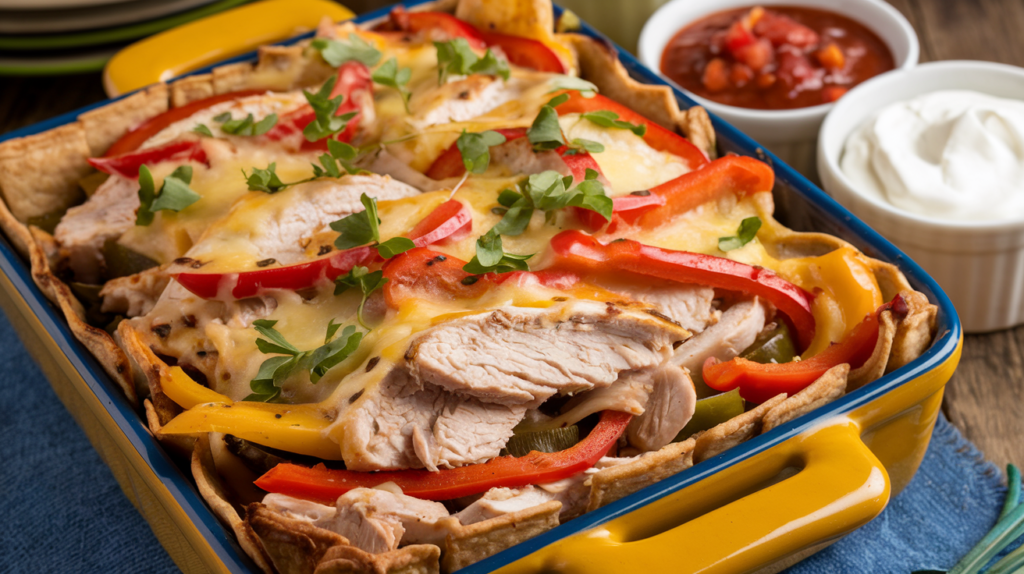 Chicken Fajita Casserole