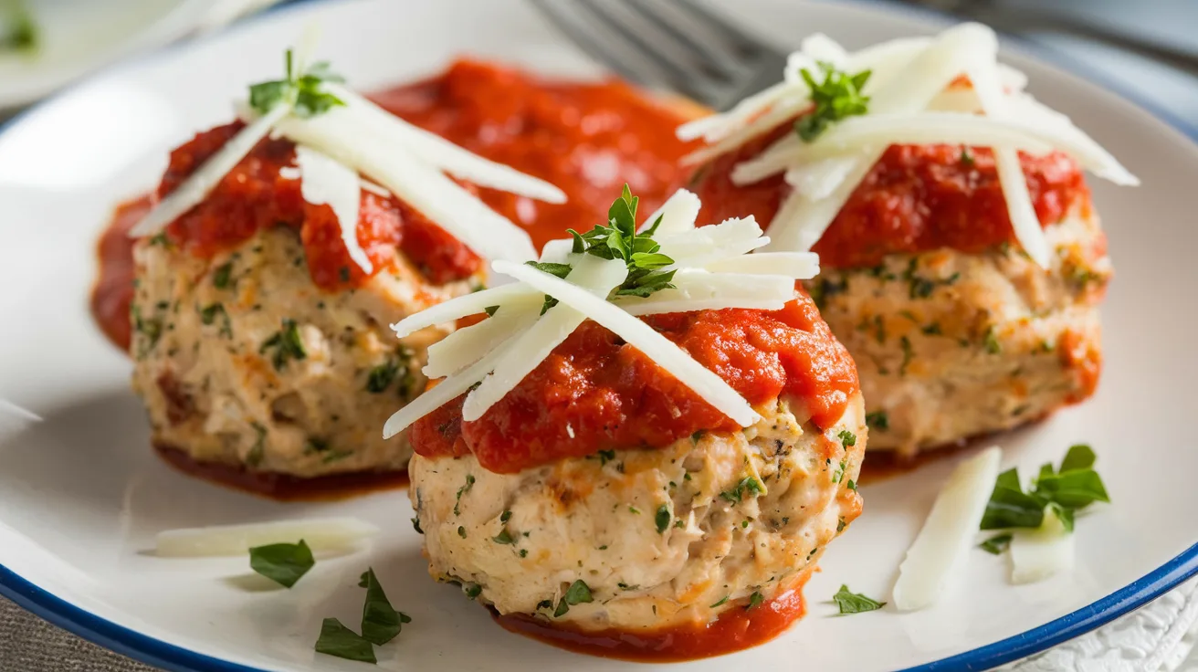 Chicken Parmesan Meatballs