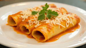 Buffalo Chicken Enchiladas