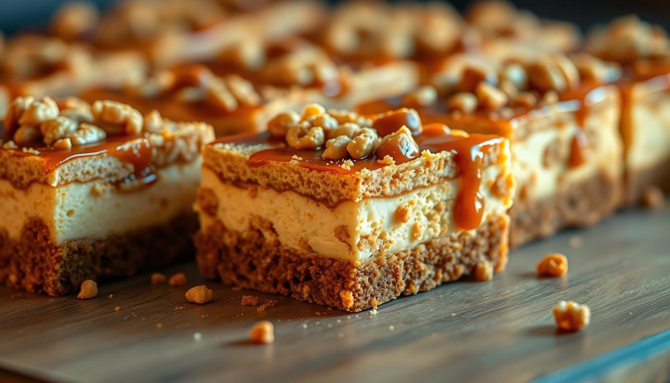 Carrot Cake Cheesecake Bars