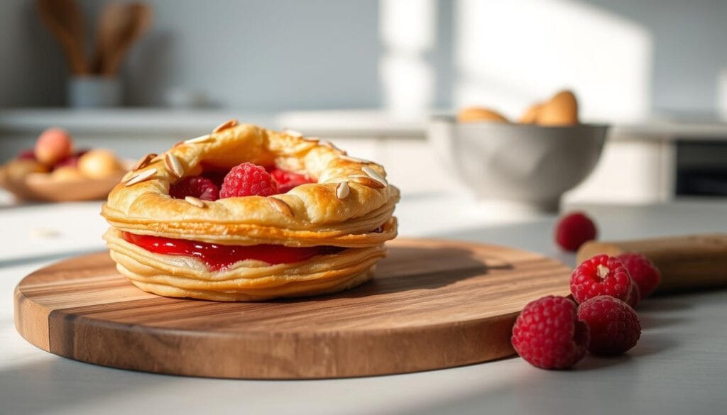 Raspberry Almond Danish