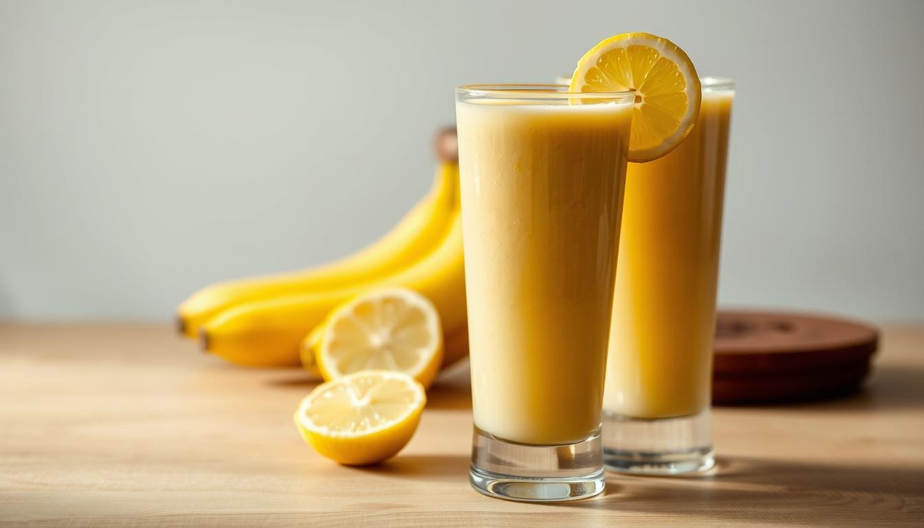 Banana Lemon Ginger Smoothie