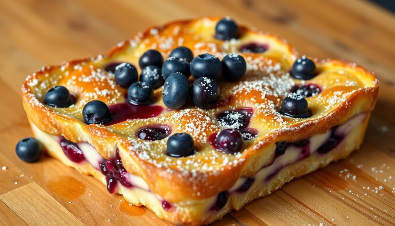 Blueberry French Toast Casserole