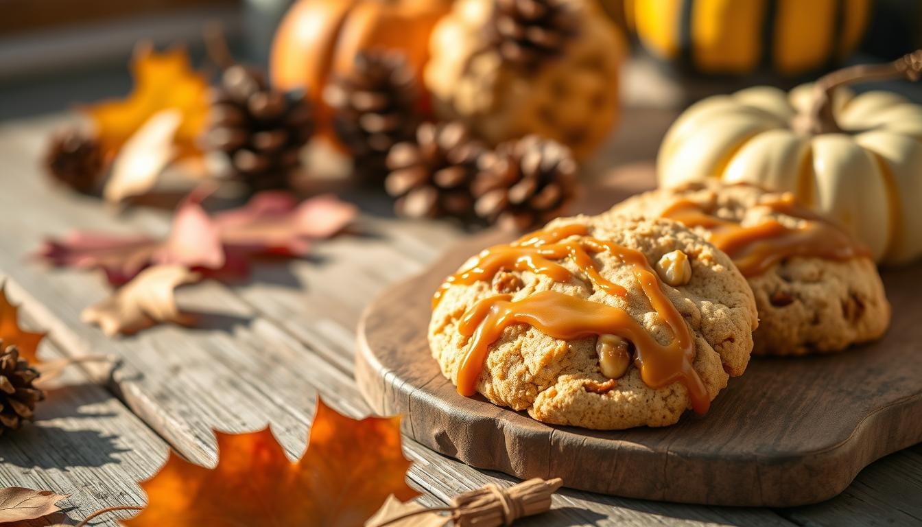 Caramel Apple Cookies