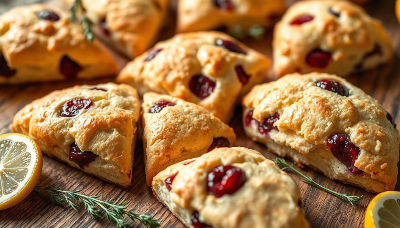 Cherry Lemon Scones