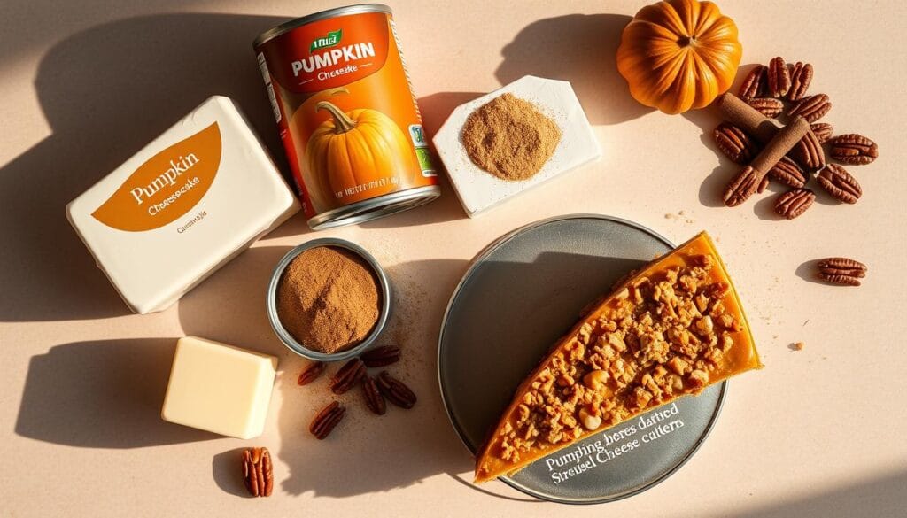 Pumpkin Spice Cheesecake Ingredients