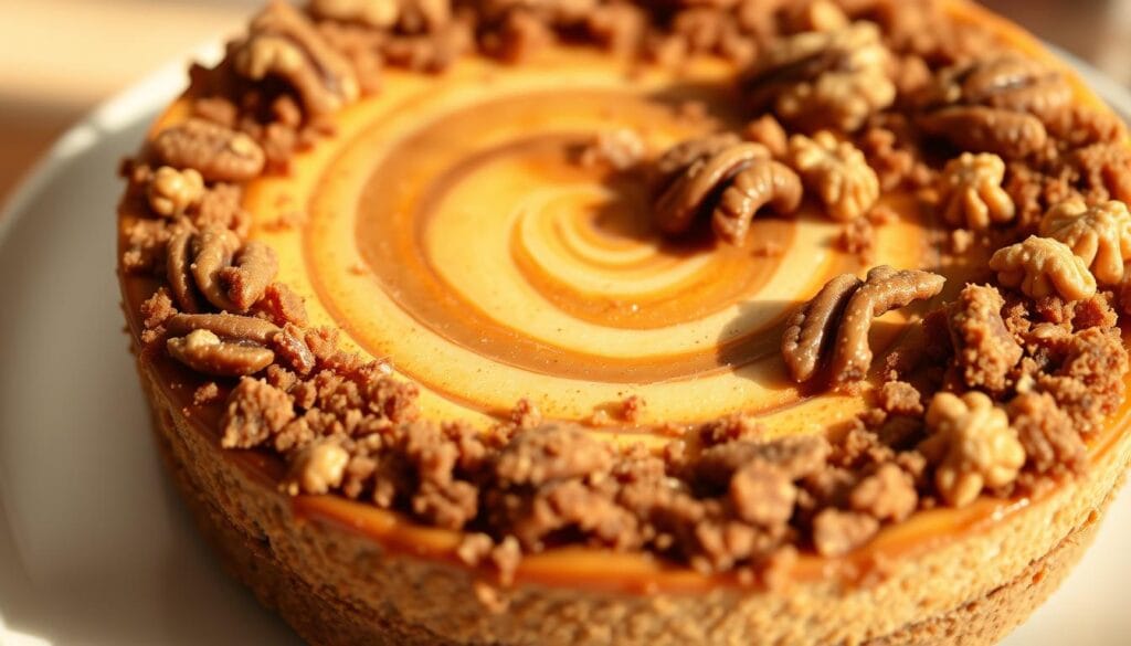 Pumpkin Streusel Cheesecake Seasonal Dessert