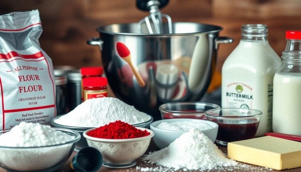 Red Velvet Cake Ingredients