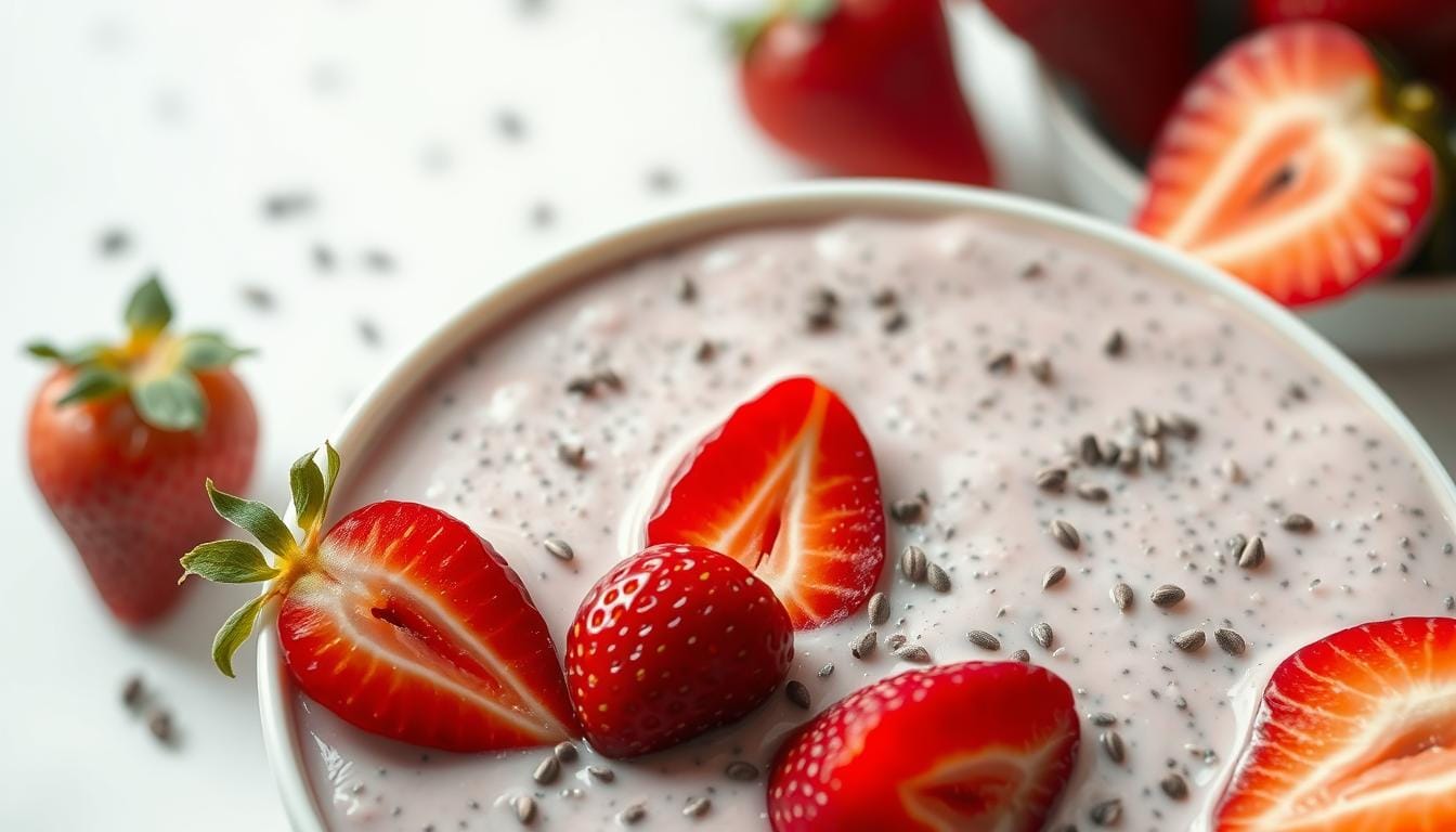 Strawberry Chia Pudding